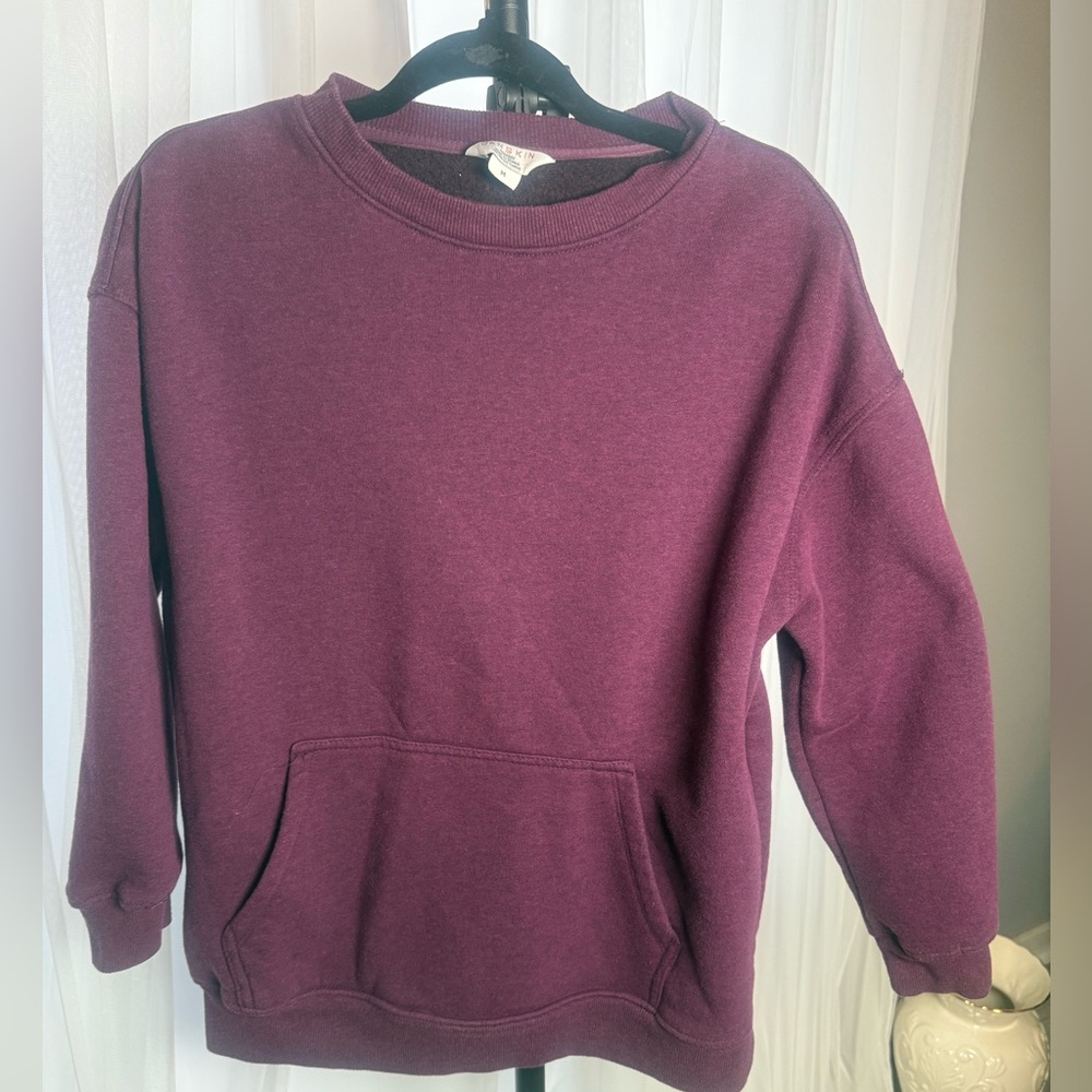 Danskin Women’s Plum Crewneck Sweater/ Medium